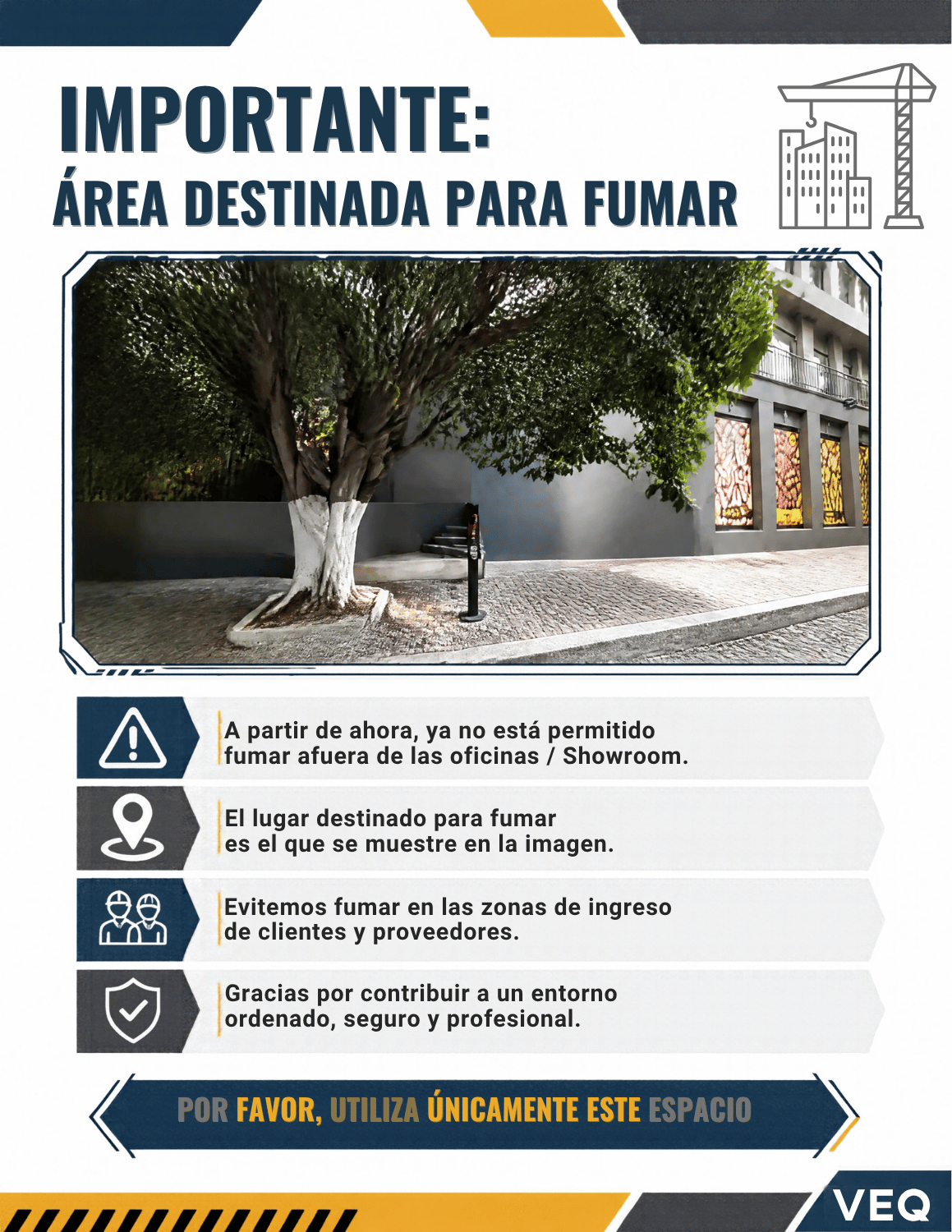 Área Fumar